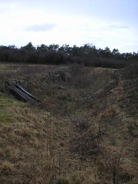 Remains Of Earlier Range On The Old Grenade Range