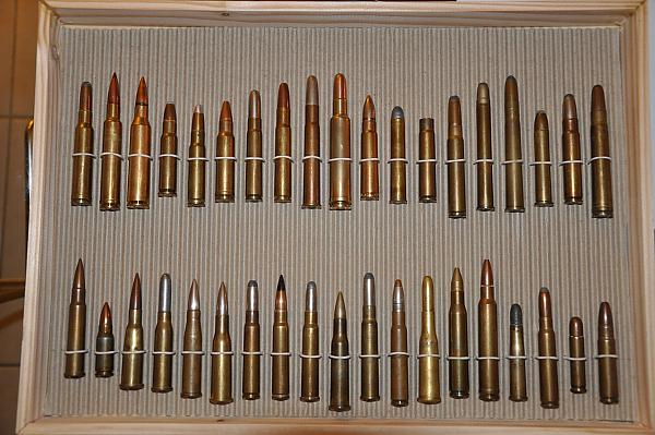 rifle cartridges 7.9 x 57R dutch up to .375 H&H magnum