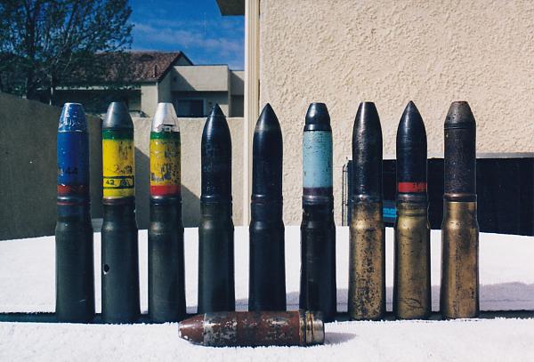 Some of my MG 151/20 ammunition