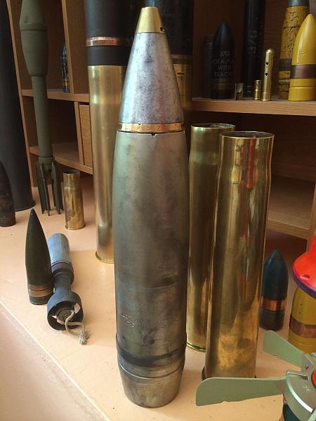 US M48 75mm HE Shell