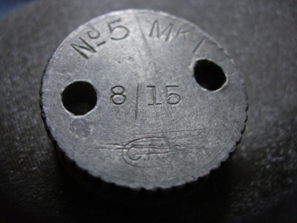 Very Early Cav Made Aluminium Mills Base Plug