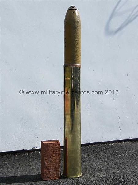 WW1 10.5cm German Naval Shell