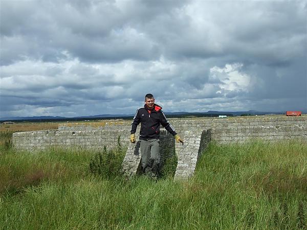 WW2 RAF TAIN  found a few old empty 20mm hispano cases