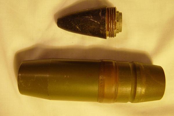 WW2 US 40mm Projectile and Fuze